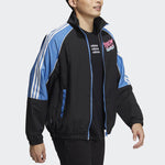 adidas neo M radio w wb Casual Sports Stand Collar Jacket Black HG9040