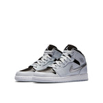 (GS) Air Jordan 1 Retro Mid 'Pure Platinum' 554725-032
