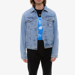 Off-White Arrow Twist Denim Jacket 'Cobalt Blue/White' OMYE067R21DEN0024701