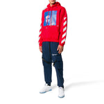 Off-White c/o Virgil Abloh Men's Red Sweater Red OMBB037F181920112030