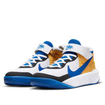 (GS) Nike Team Hustle D10 FlyEase 'White Game Royal' DZ2760-141