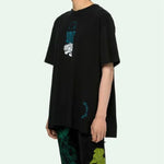 Off-White SS20 Dripping Arrows Loose Short-Sleeved OMAA038R201850051001