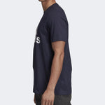 adidas MH BOS Tee Round-neck Short-sleeve Tee Men Dark Blue FT0095