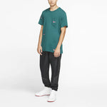 Nike SB Skateboard x Parra Pocket T-Shirt Midnight Turq Tee Green BV7056-347