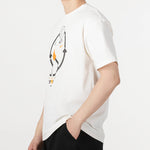 Nike Alphabet Logo Athleisure Casual Sports Short Sleeve White DN3901-901