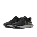Nike React Infinity Run Flyknit 2 'Black Metallic Gold' CT2357-009