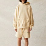 Fear of God Essentials SS21 Pull-Over Hoodie 'Buttercream' FOG-SS21-574