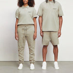 Fear of God Essentials FW20 Logo Polo Shirt 'Moss' FOG-FW20-297