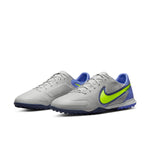 Nike React Legend 9 Pro TF Turf Soccer Shoes Grey/Yellow DA1192-075