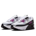 (WMNS) Nike Air Max 90 LV8 'White Black Bold Berry Grey' FD4328-109