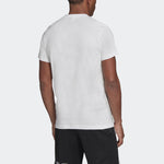 adidas Pattern Printing Short Sleeve White GD6598