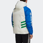 adidas originals Rev Dwn Jkt reversible Stay Warm hooded Reflective Down Jacket White GJ6724