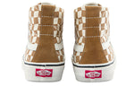 Vans SK8-Hi High Top Casual Skate Shoes Unisex Brown White Grid VN0A4BX7TBN