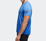 adidas FreeLift gradi Training Sports Short Sleeve Blue EC1088