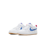 (PS) Nike Court Borough Low 2 'White Pacific Blue' BQ5451-109