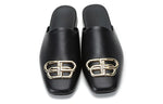 (WMNS) Balenciaga Cosy Mule 'Black' 590935-WA72I-1088