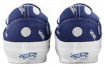Vans OG Classic Slip-on LX Low Top Casual Skateboarding Shoes Unisex White Blue VN0A45JK84A