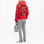 Men's Off-White Painting Red OMBB034S20E300042088