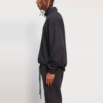 Fear of God Essentials FW20 Half Collar Pullover 'Black' 192250500214001