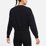 (WMNS) Nike Casual Sports Knit Training Round Neck Black Hoodie DA0449-010