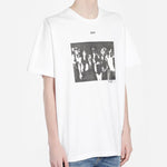 Off-White Spray Painting Arrows Sketch Short Sleeve Oversize 'White Black' OMAA038R201850150110