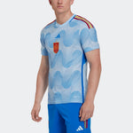 adidas Spain 2022-2023 World Cup Away Authentic Jersey HE2024