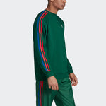 adidas originals 3D Logo Round Neck Casual Sports Green GF0224