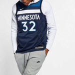 Nike NBA Towns Timberwolves 3 2 Fan Edition Basketball Jersey/Vest Navy Blue Dark blue 864491-420