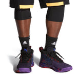 adidas Dame 5 Lillard Basketball 'Cblack Cburgu Scarle' EF8663