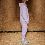 adidas originals x IVY PARK Crossover Casual Solid Color Bundle Feet Sports Pants/Trousers/Joggers Purple H61693