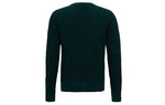 Men's Off-White logo Stripe Knit Green OMHE043E20KNI0015700