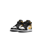 (TD) Air Jordan 1 Mid 'Black University Gold' 640735-177