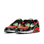 (WMNS) Nike Air Max 90 SE WW 'Black White Red' DA1342-013