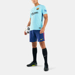 Nike FC Barcelona 17/18 Authentic Away Jersey 'Blue' 847189-484