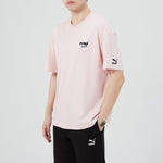 PUMA Men's Club Oversize SS Tee Sports Pink 533104-36