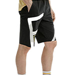 FILA Woven Shorts Loose Full Print Casual Sports Pants Black F11M028828F-BK