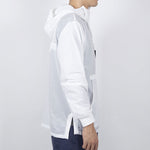 Nike Big Swoosh Large logo Half Zipper hooded Interchange Jacket White CW6207-100