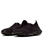 (WMNS) Nike Free RN Flyknit 3.0 'Triple Black' AQ5708-006