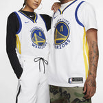 Nike NBA Golden State Warriors SW Fan Edition 19-20 Season 11 Sports Basketball Jersey White AV4945-104