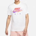 Nike Alphabet Logo Printing Round Neck Casual Short Sleeve White DR0984-100