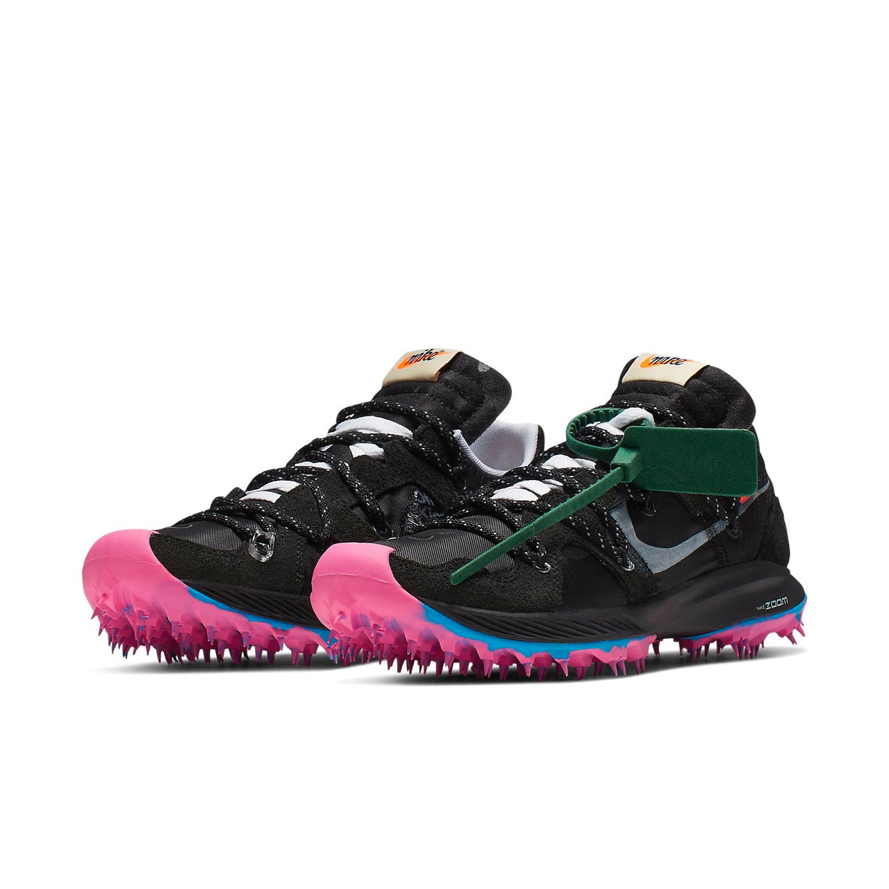 (WMNS) Nike x Off-White Air Zoom Terra Kiger 5 'Athlete in Progress - Black' CD8179-001