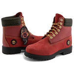 Timberland 6 Inch Lace Waterproof Boots 'Dark Red Nubuck' A29PN