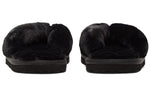 (WMNS) PUMA Fluff Flip Slide 'Black Team Gold' 384938-01