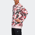 adidas U2 GFX CS LNG Printing Casual Sports Round Neck Pullover Camouflage FJ0185