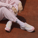 (WMNS) Skechers D'Lites 1.0 Sneakers Pink/Yellow 149906-PKYL