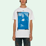 Off-White SS21 Pattern Printing Short Sleeve White OMAA027R21JER0020110