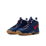 (GS) Nike Little Posite Pro 'Blue Void University Red' 644792-405