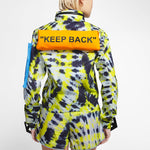(WMNS) Nike Lab Tie Dye Jacket 'Volt Blue' CK4808-702