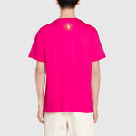 Kai x Gucci Crossover SS21 Loose Round Neck Short Sleeve Purple Red 548334-XJDJI-5251