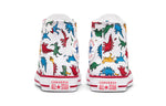 (PS) Converse Chuck Taylor All Star Dinosaurs High Top 'White Red' A00928C